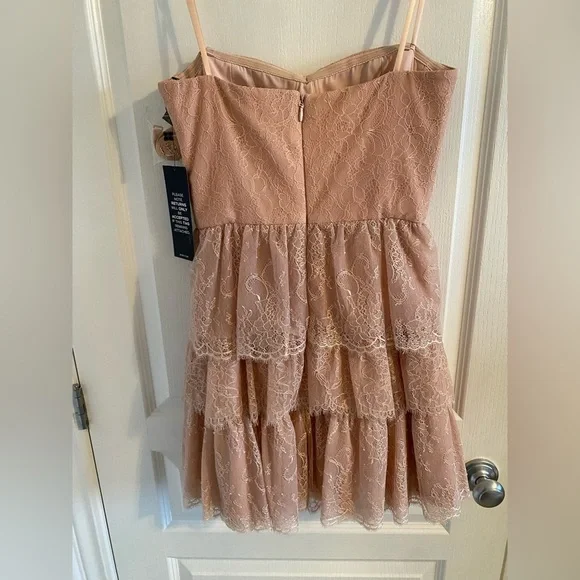 BCBG Lace Corset Mini Prom Dress | NWT - Picture 3 of 12